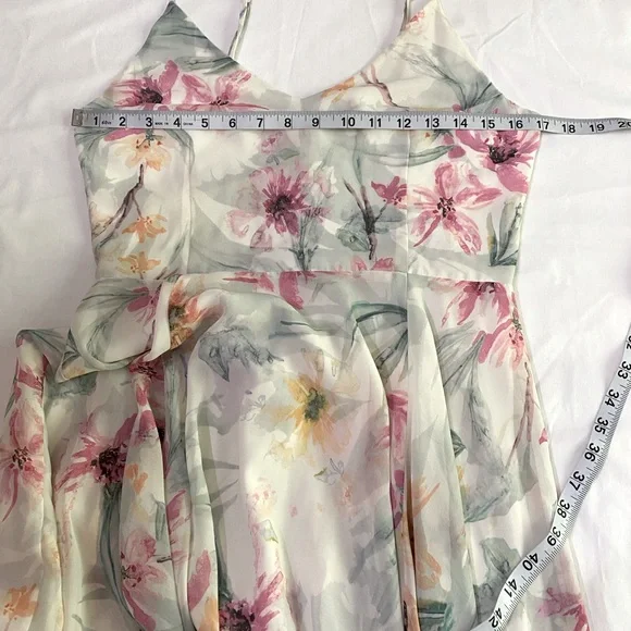 YUMI KIM REVOLVE Peace and Love Maxi Dress in Spring Fling Floral Chiffon SZ S - Picture 9 of 12